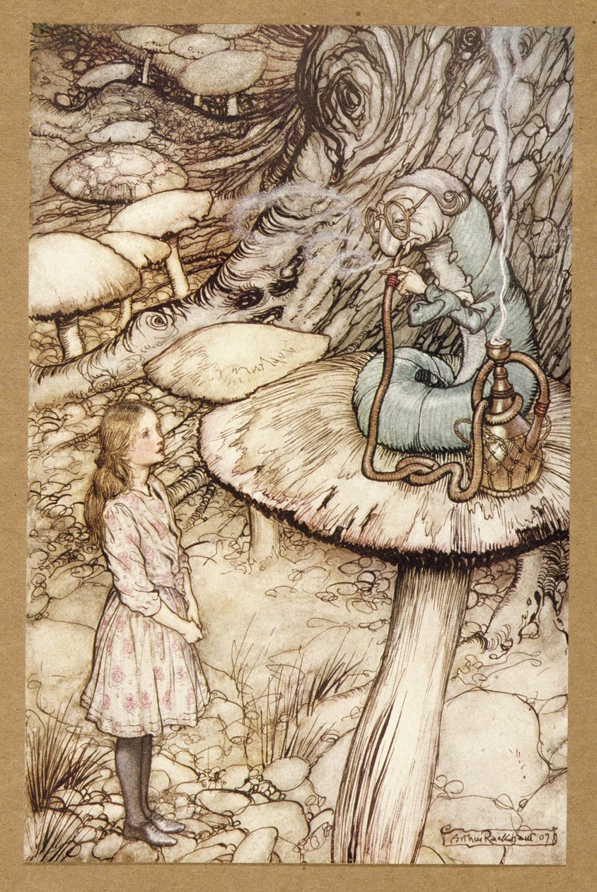 Råd från en larv, från Alice