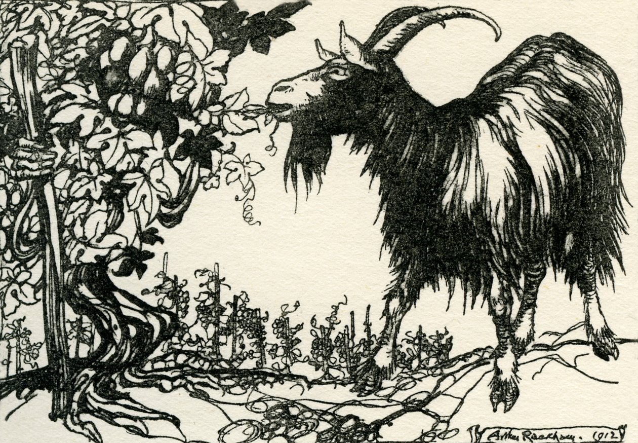 Aesops fabler av Arthur Rackham