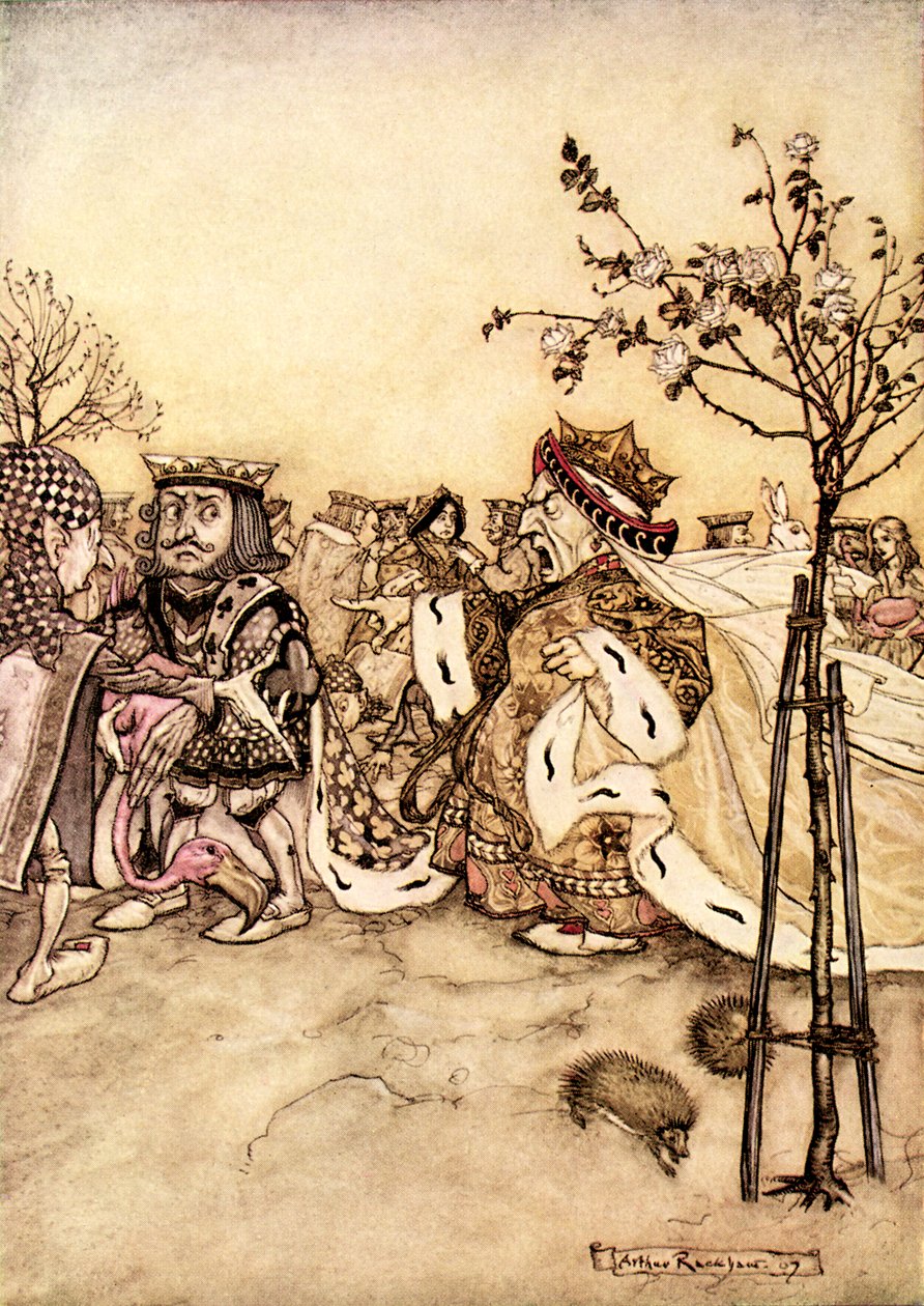 Alices äventyr i Underlandet av Lewis Carroll av Arthur Rackham