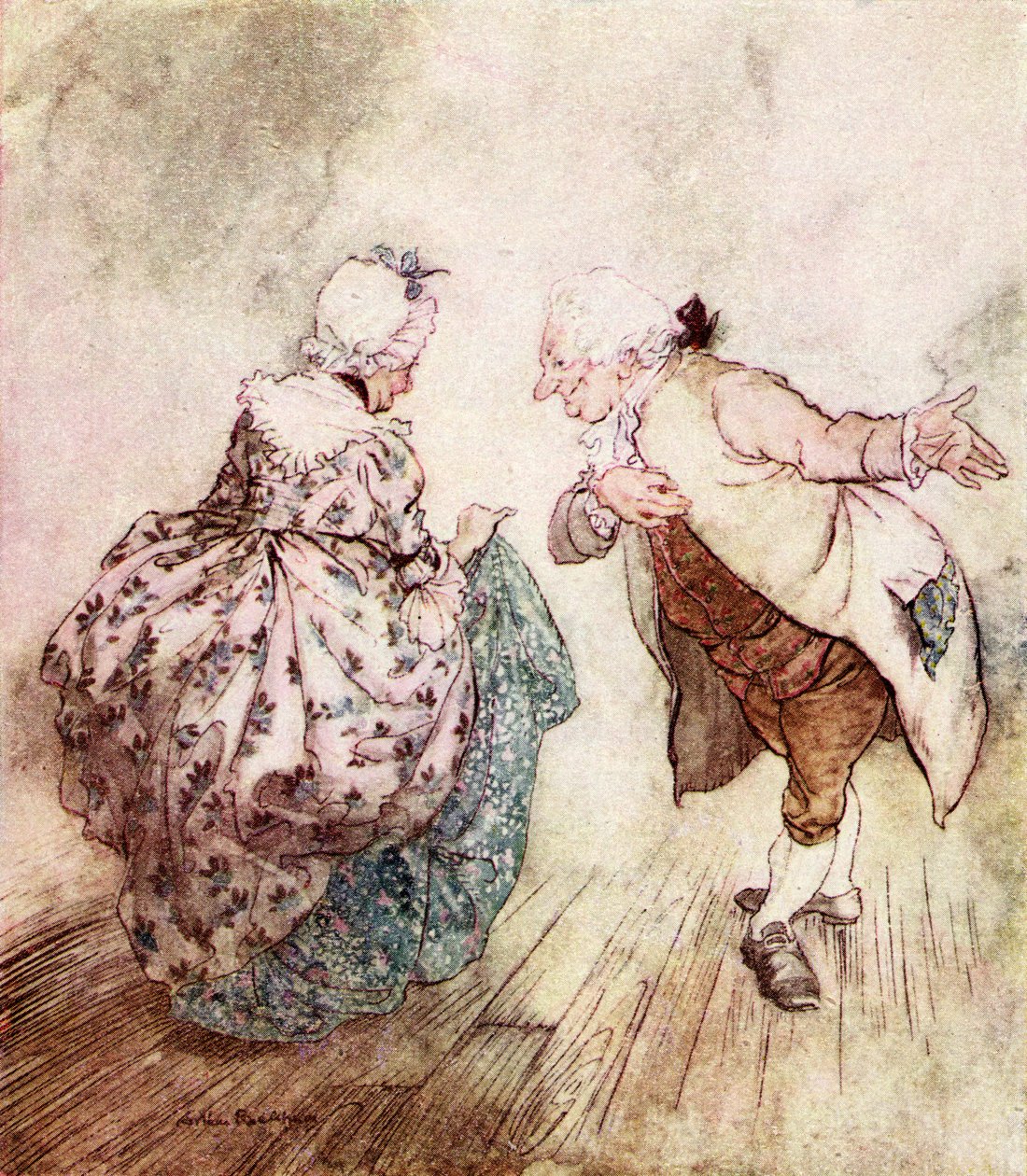Charles Dickens A Christmas Carol av Arthur Rackham