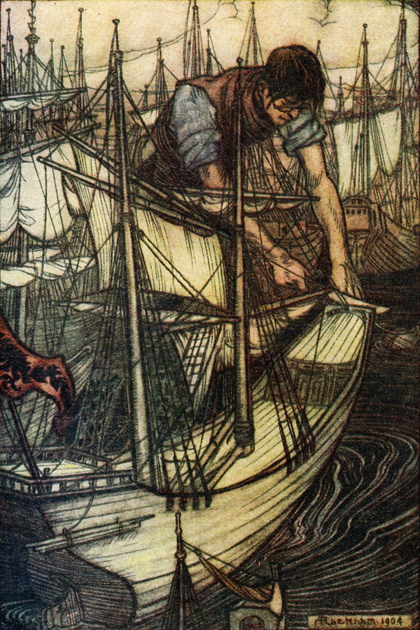 Gullivers resor av Jonathan Swift av Arthur Rackham