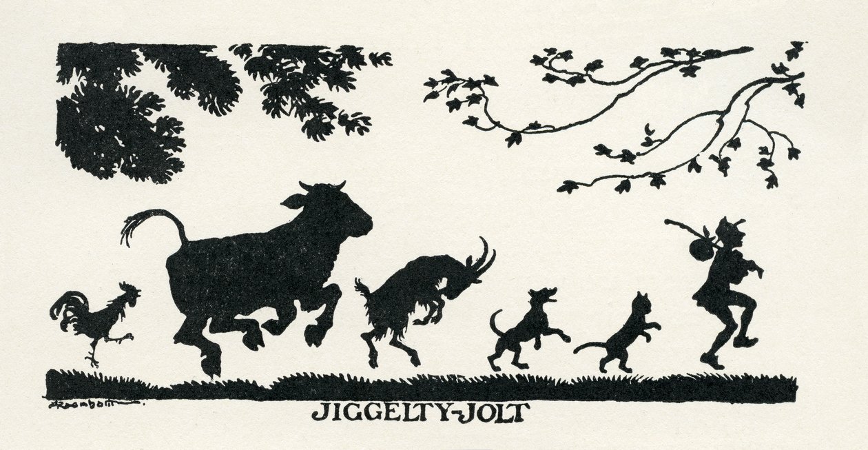 Hur Jack gick ut för att söka sin lycka av Arthur Rackham