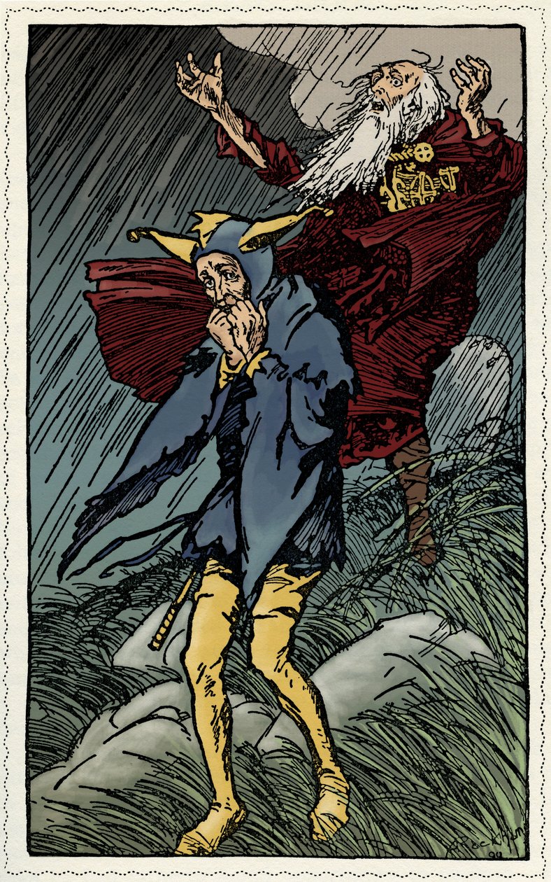 King Lear av William Shakespeare av Arthur Rackham