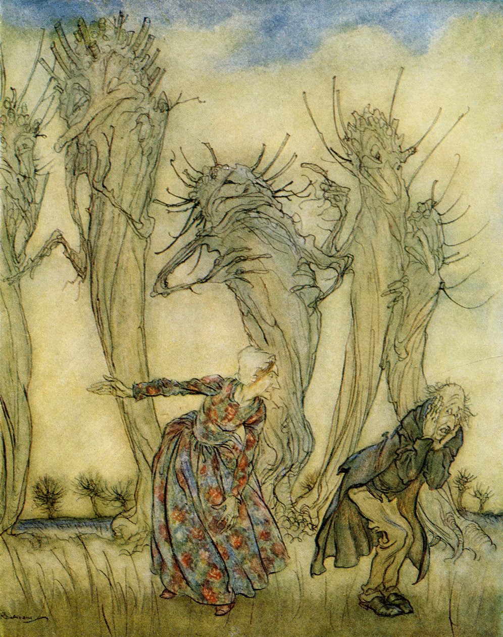 Herr och fru Vinäger av Arthur Rackham