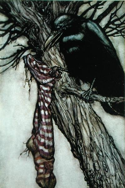 The Crow, illustration från 