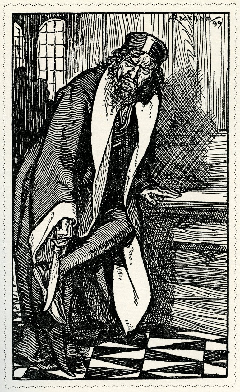 Köpmannen i Venedig av William Shakespeare av Arthur Rackham