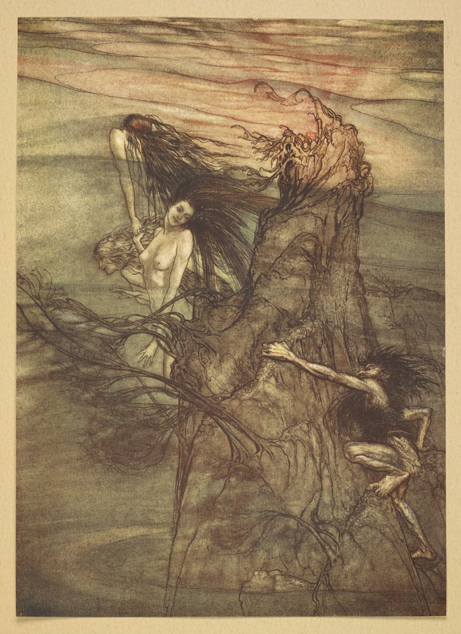 Rhen-jungfrun. av Arthur Rackham