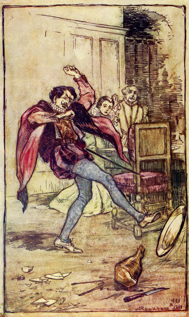 The Taming of the Shrew av William Shakespeare av Arthur Rackham