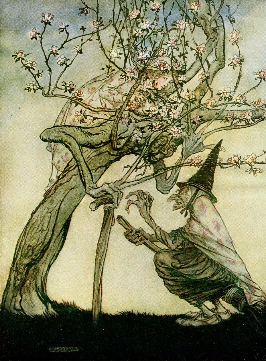 De två systrarna av Arthur Rackham