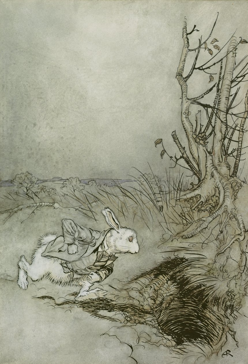 The White Rabbit, illustration från 