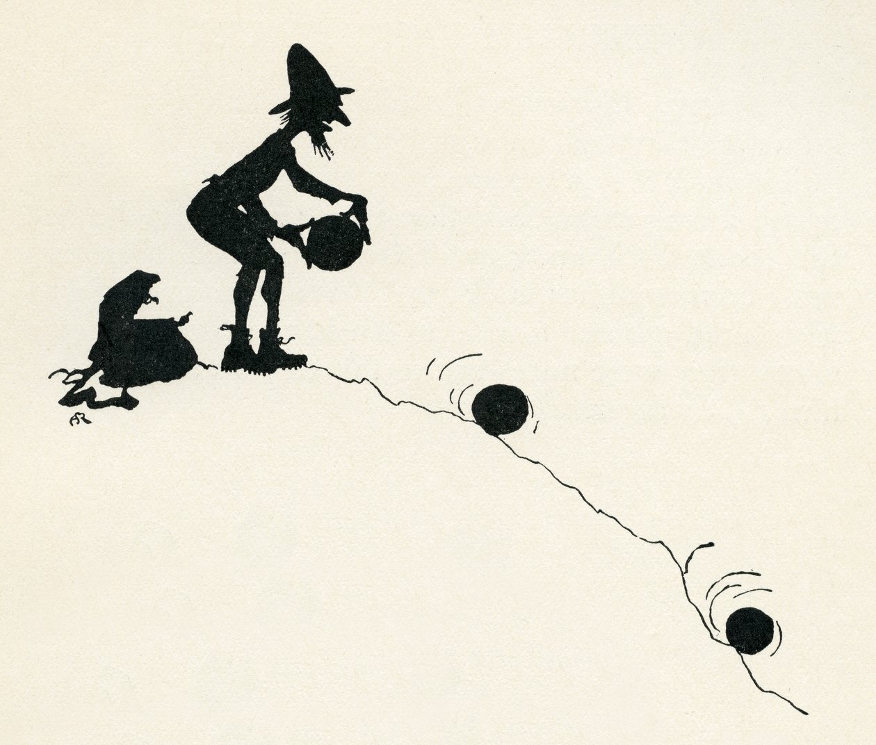 De vise männen från Gotham av Arthur Rackham