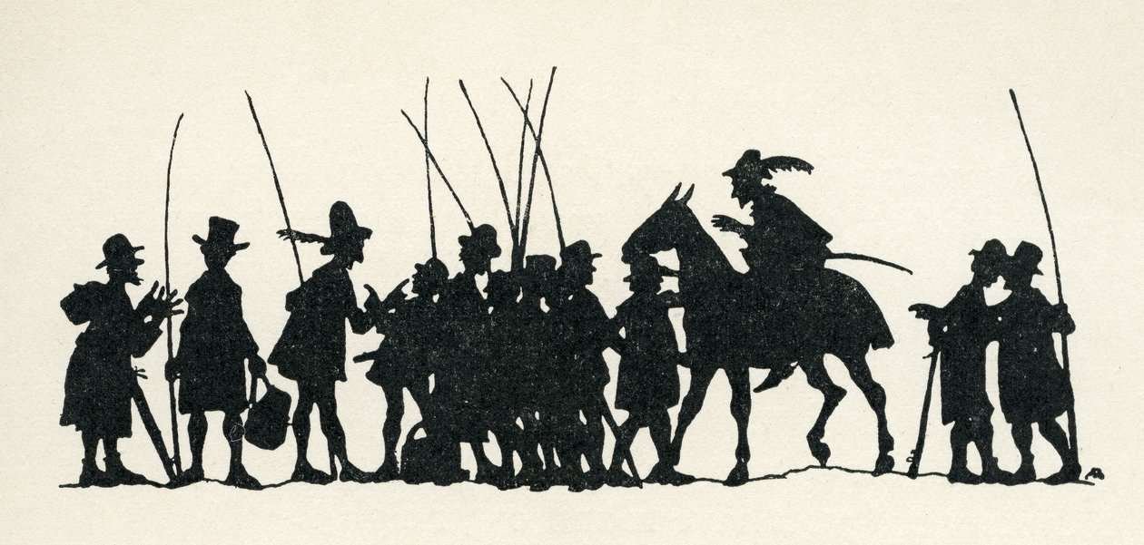 De vise männen från Gotham av Arthur Rackham