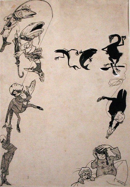 Tit for Tat, illustration från Cassell