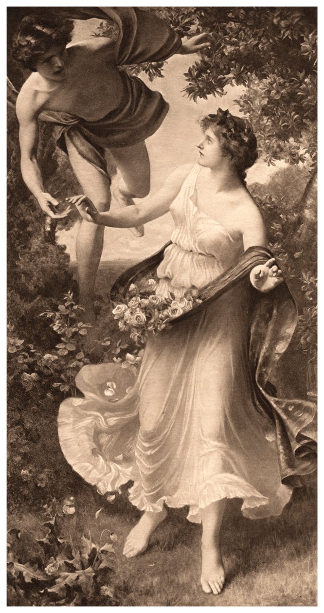 "Flora och Zephyr", 1903. av Arthur Trevethin Nowell