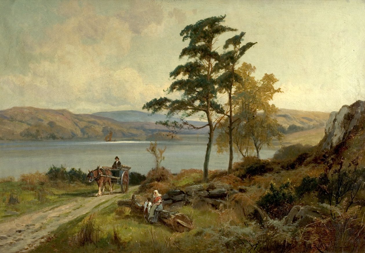 Nära Betws-y-Coed, norra Wales av Arthur Walker Redgate