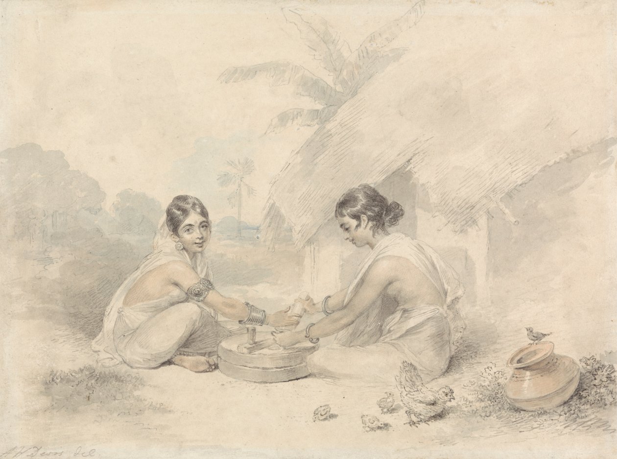 Infödda kvinnor från Bengalen av Arthur William Devis