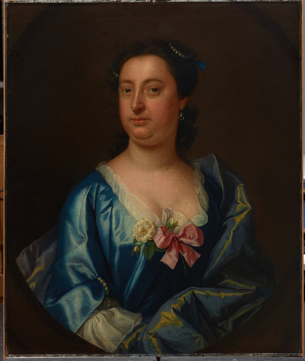 Porträtt av en dam, möjligen Edward Hyde, Lord Cornbury i en klänning Redigera detta på Wikidata av Artist UnknownUnidentified painter label QS
