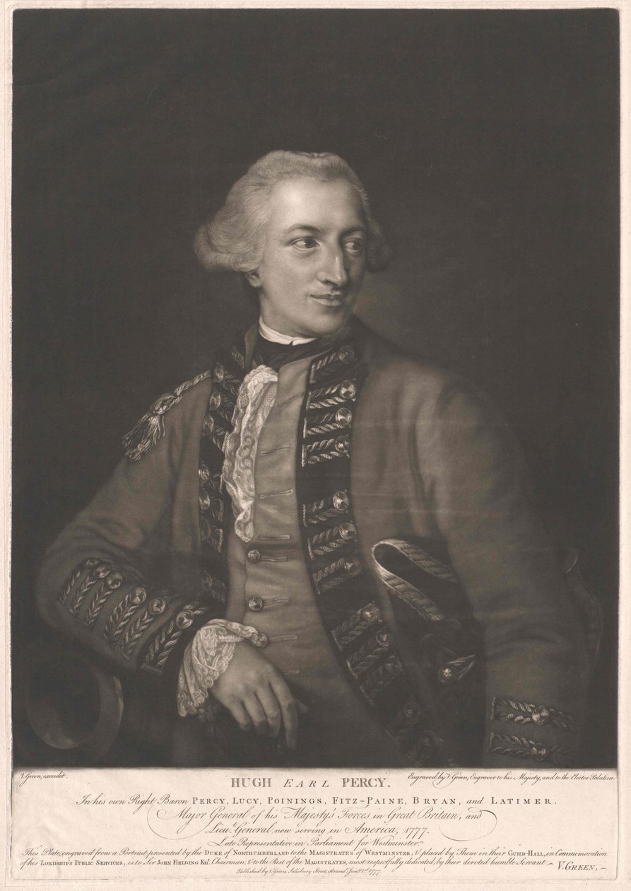 2:e hertigen av Northumberland Percy av Artist Unknown
