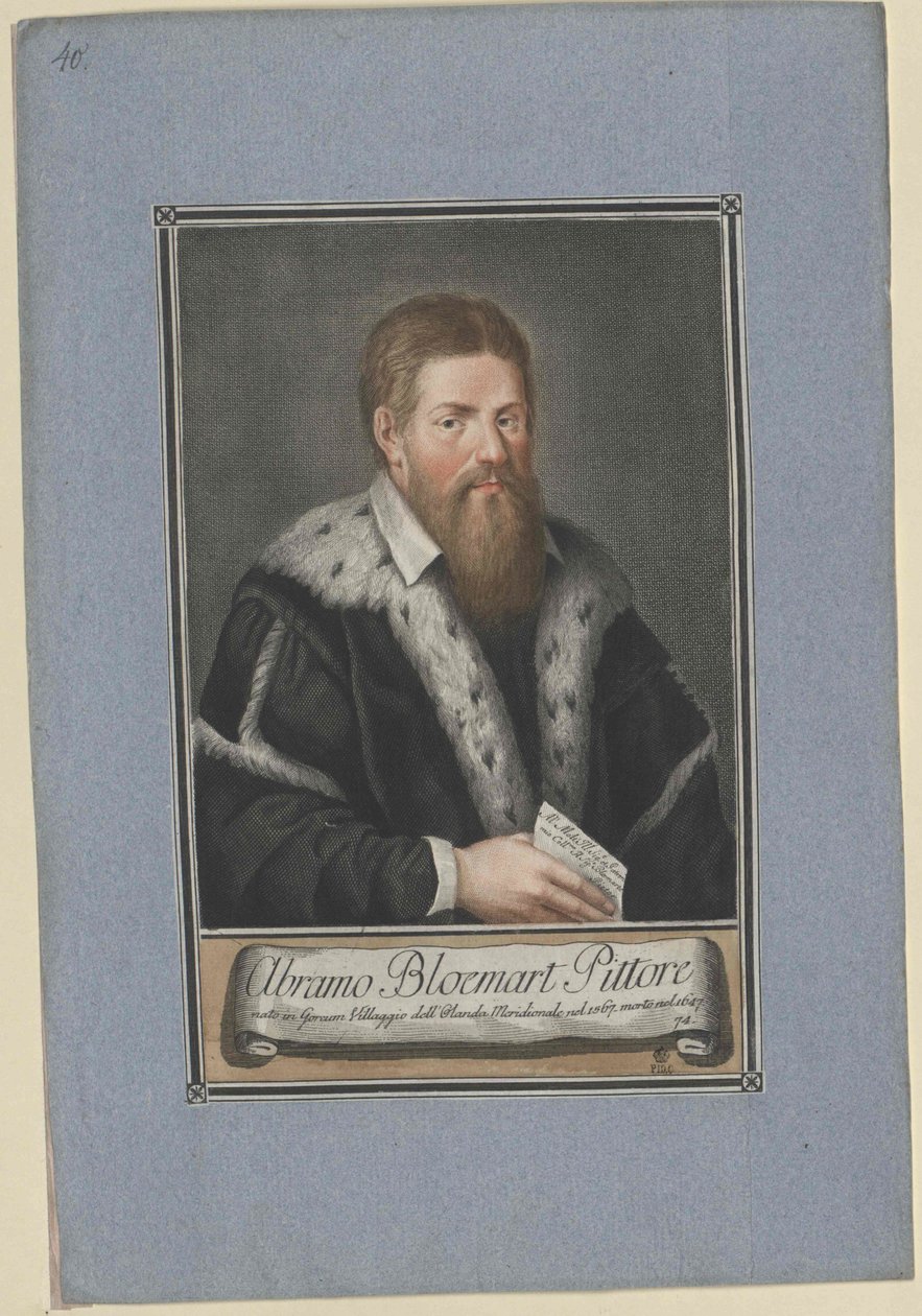 Abraham Bloemaert av Artist Unknown