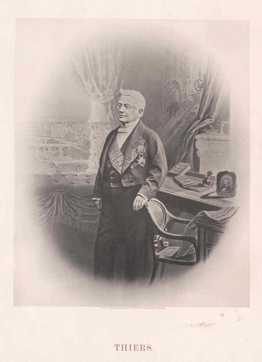 Adolphe Thiers av Artist Unknown