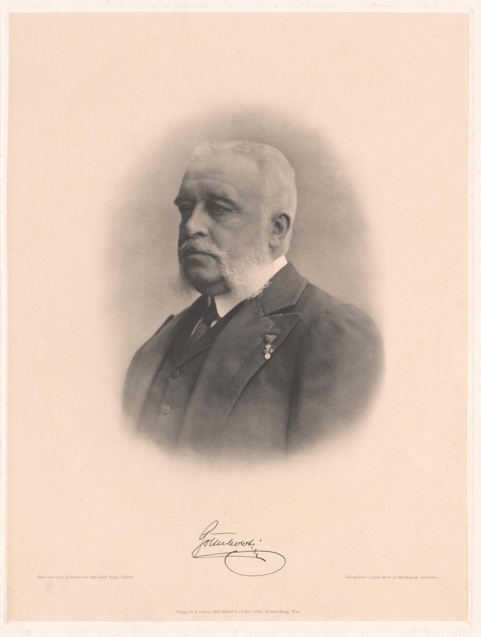 Agenor greve Goluchowski av Artist Unknown