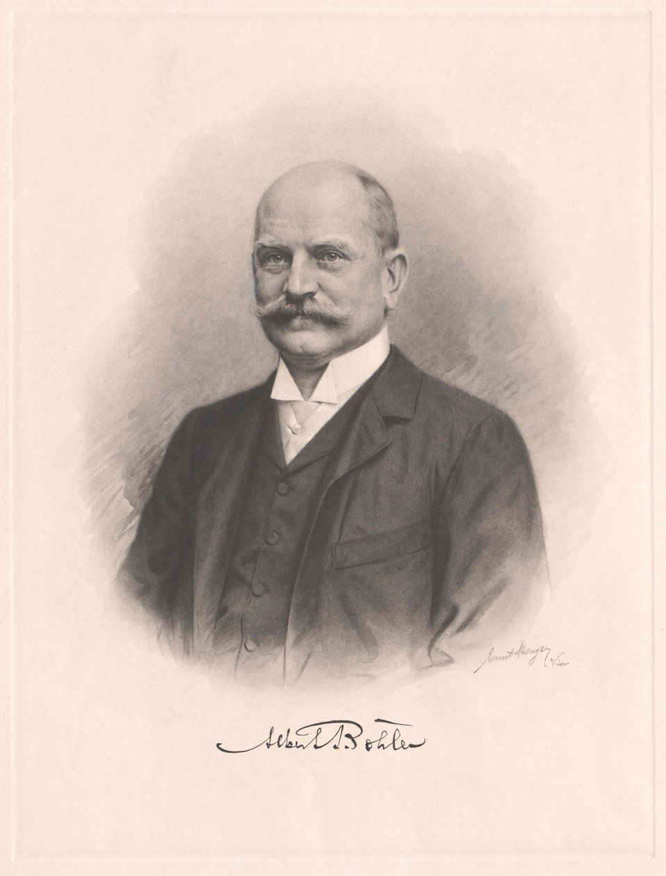 Albert Boehler av Artist Unknown