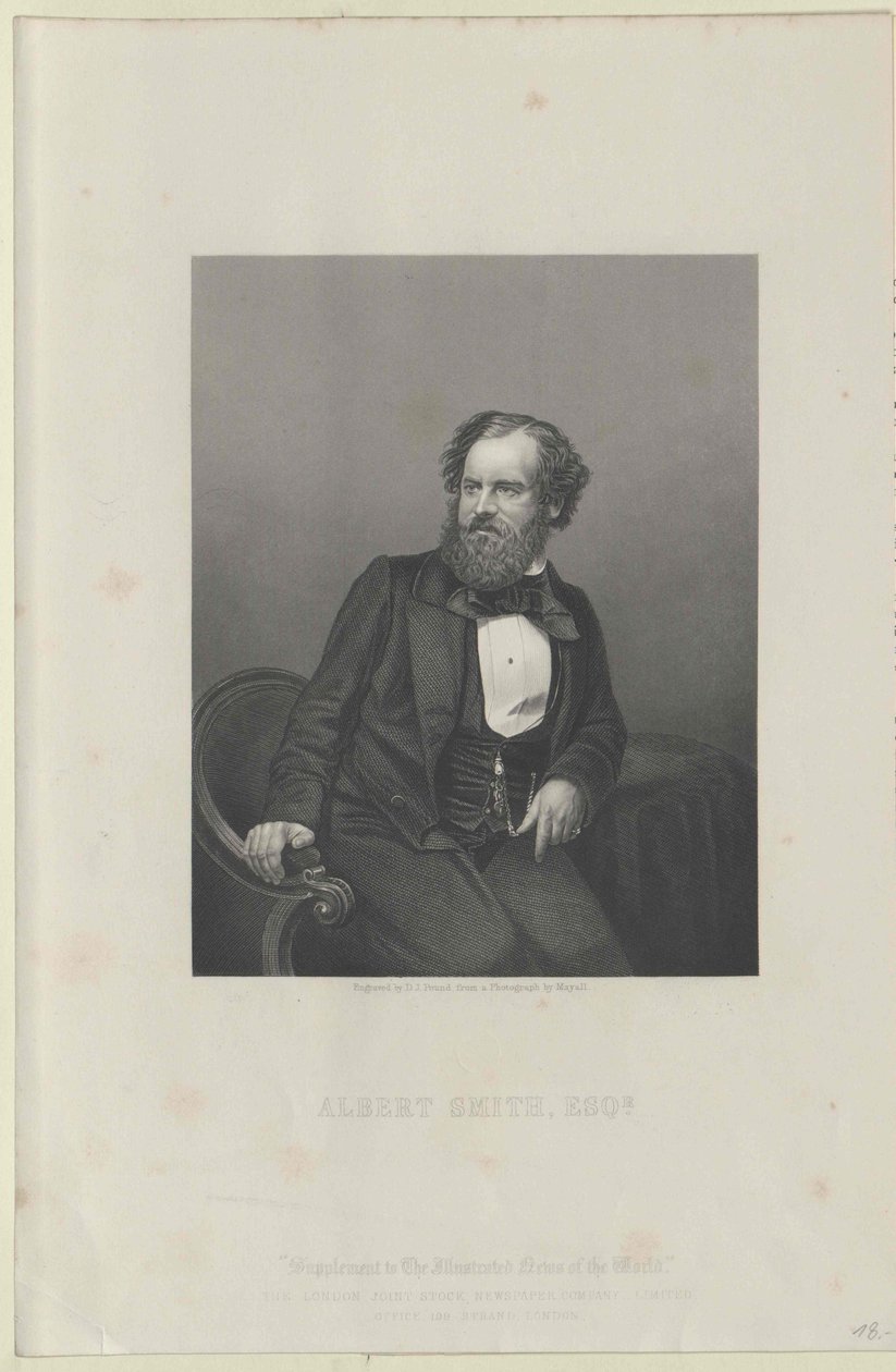 Albert Richard Smith av Artist Unknown