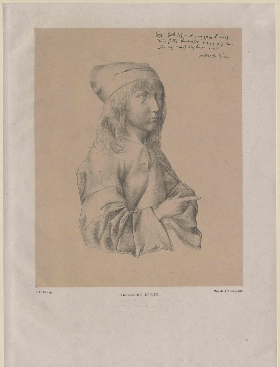 Albrecht Duerer av Artist Unknown