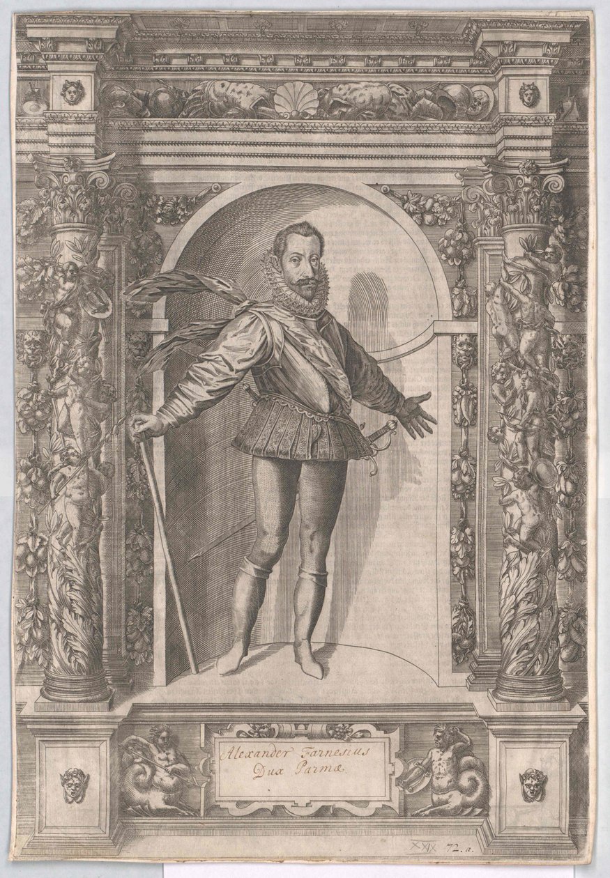 Alexander Farnese av Artist Unknown