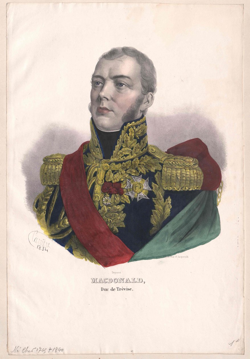 Alexandre MacDonald (tryck) av Artist Unknown