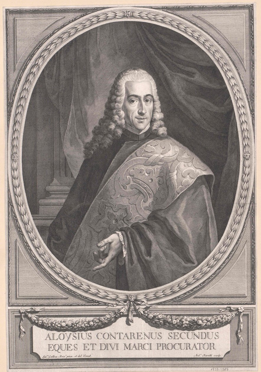 Aloysius Secundus Contarini av Artist Unknown