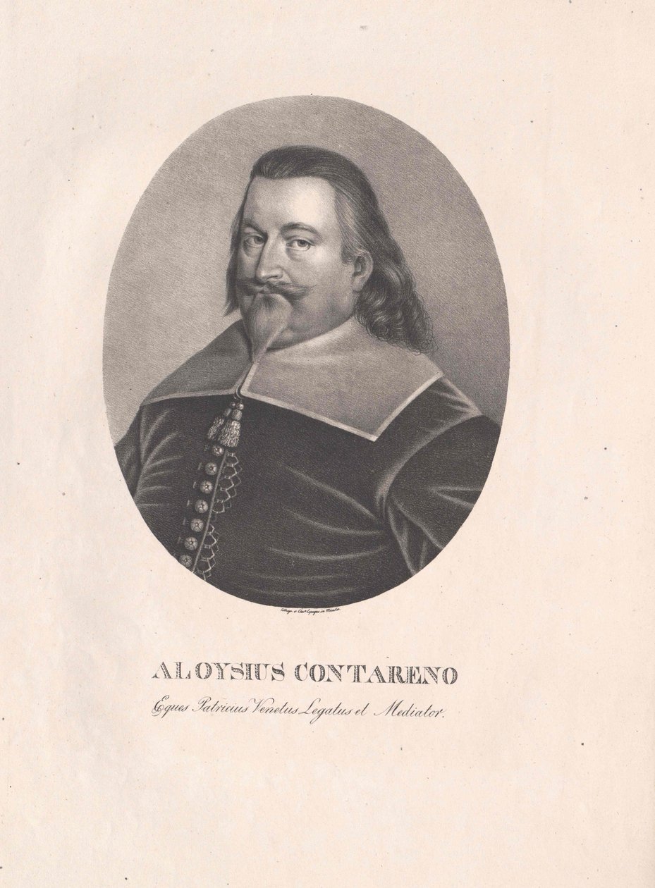 Alvise Contarini (tryck) av Artist Unknown