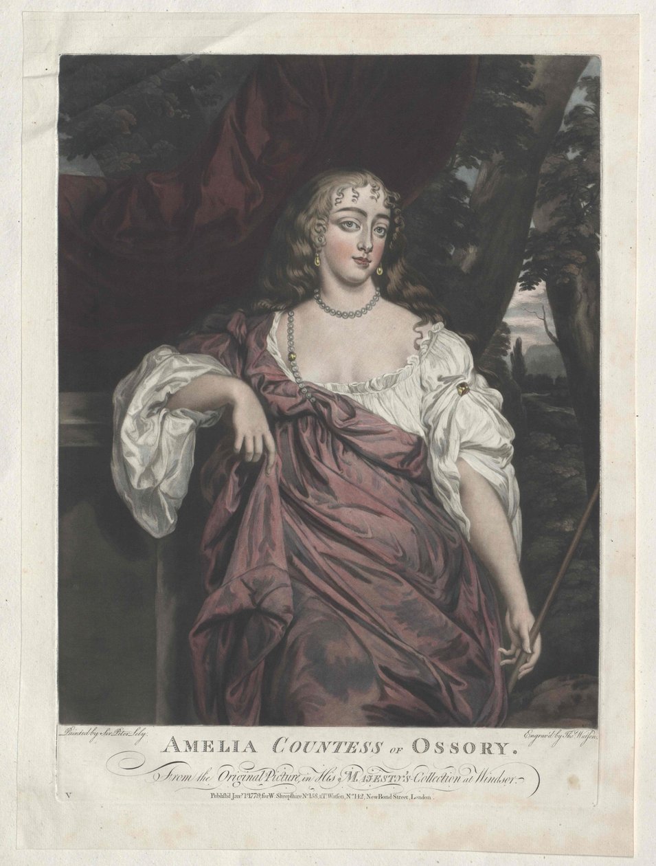 Amalia (Amelia Nassau av Artist Unknown