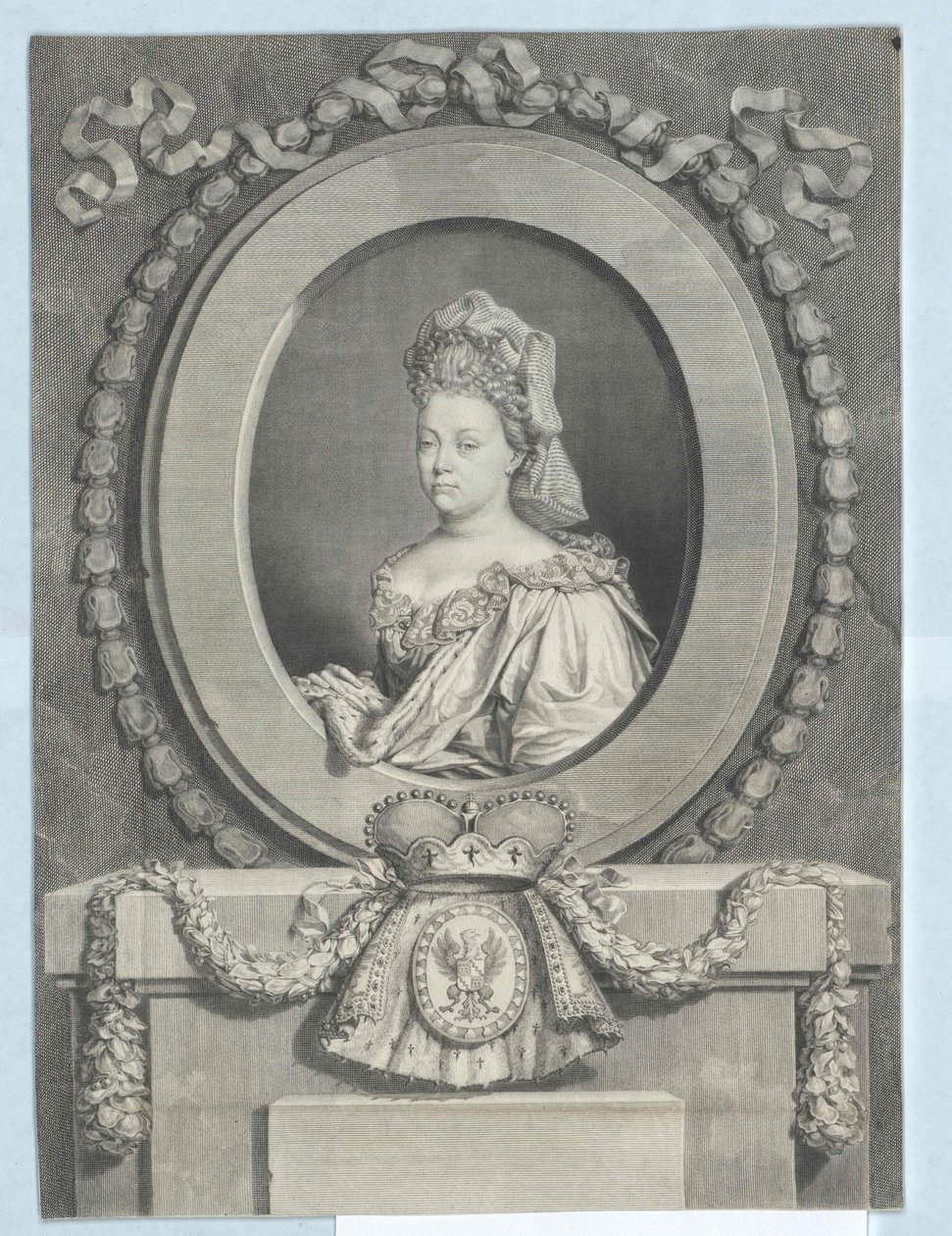 Anna Adelaide landgrävinna till Fürstenberg av Artist Unknown