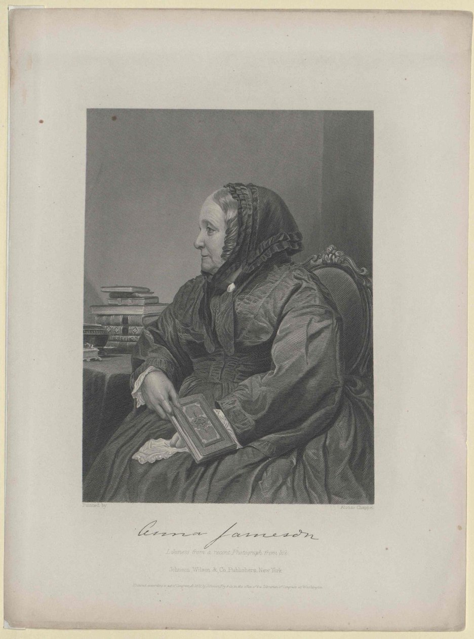 Anna Brownell Jameson av Artist Unknown