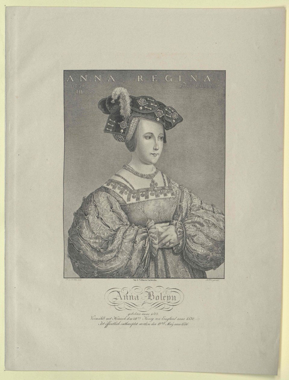 Anne Boleyn av Artist Unknown