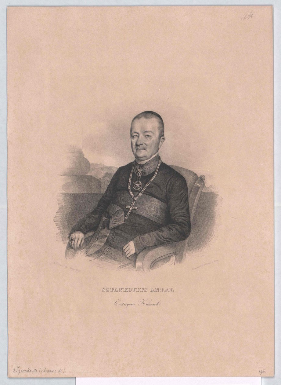Antal Sztankovits av Artist Unknown