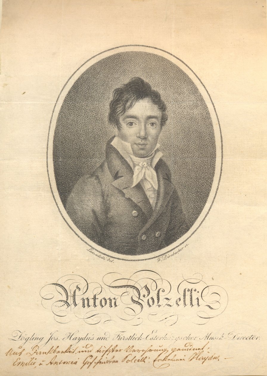 Anton Polzelli av Artist Unknown