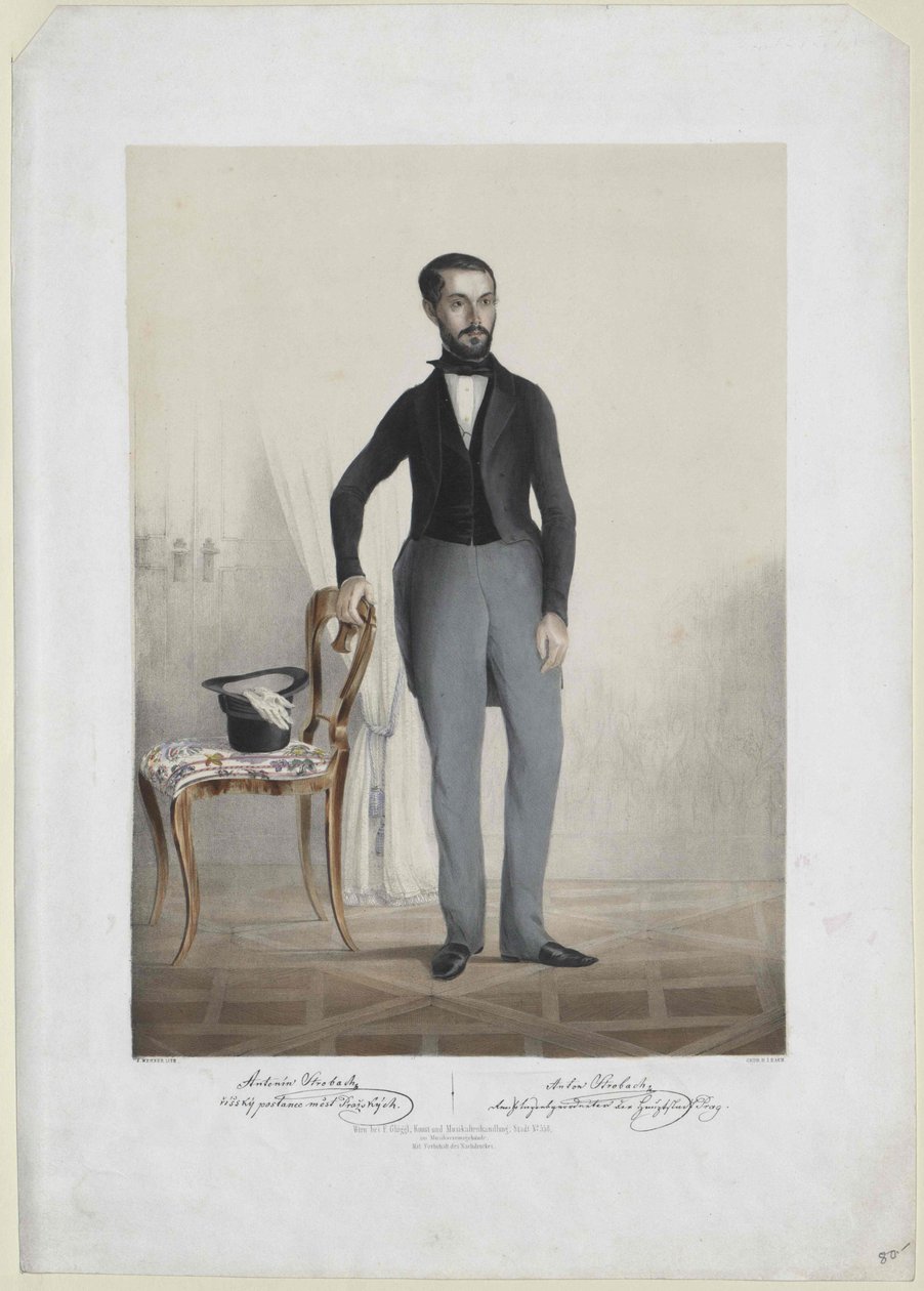 Anton Strobach av Artist Unknown