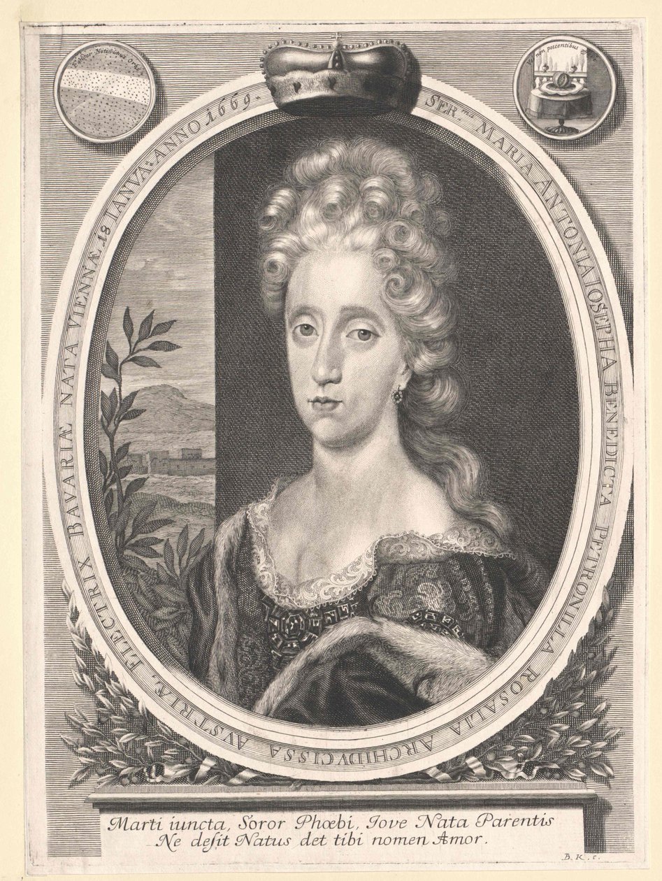 Ärkehertiginnan av Österrike Antonie av Artist Unknown