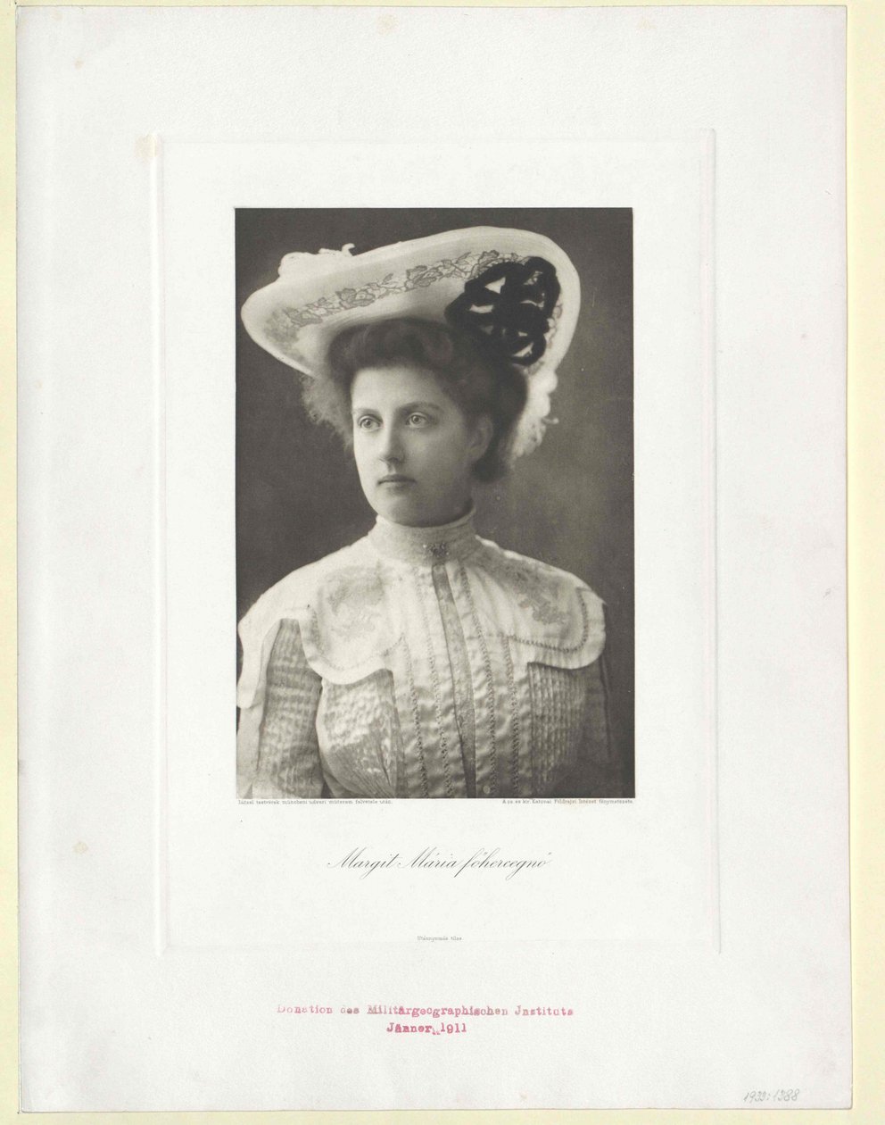 Ärkehertiginnan av Österrike-Toscana Margaret av Artist Unknown