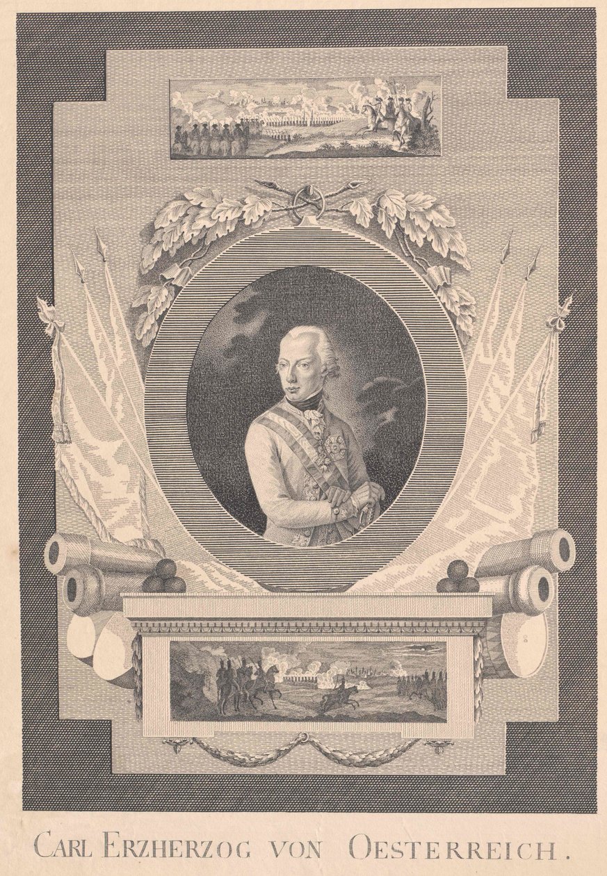 Ärkehertig av Österrike Karl av Artist Unknown