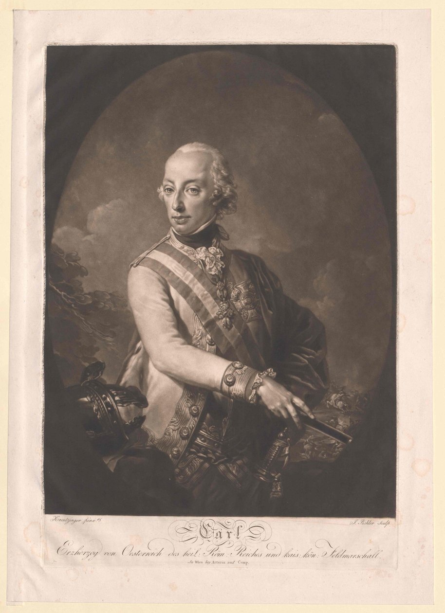 Ärkehertig av Österrike Karl av Artist Unknown
