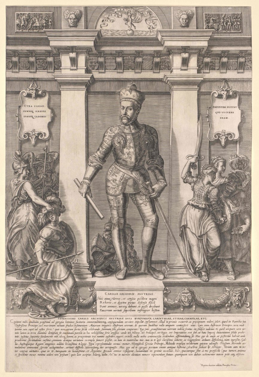 Ärkehertig av Österrike Karl av Artist Unknown
