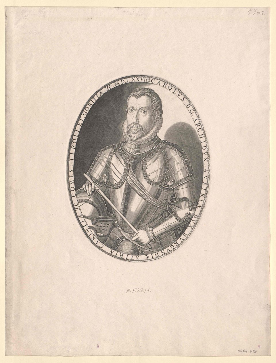 Ärkehertig av Österrike Karl av Artist Unknown