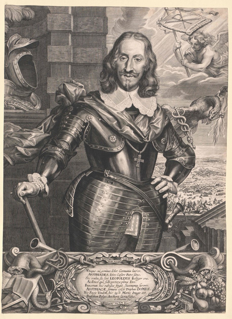 Ärkehertig av Österrike Leopold Wilhelm av Artist Unknown