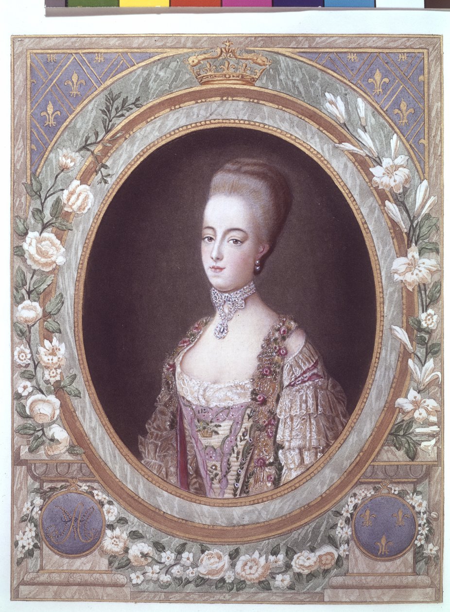 Ärkehertig av Österrike Marie Antoinette av Artist Unknown