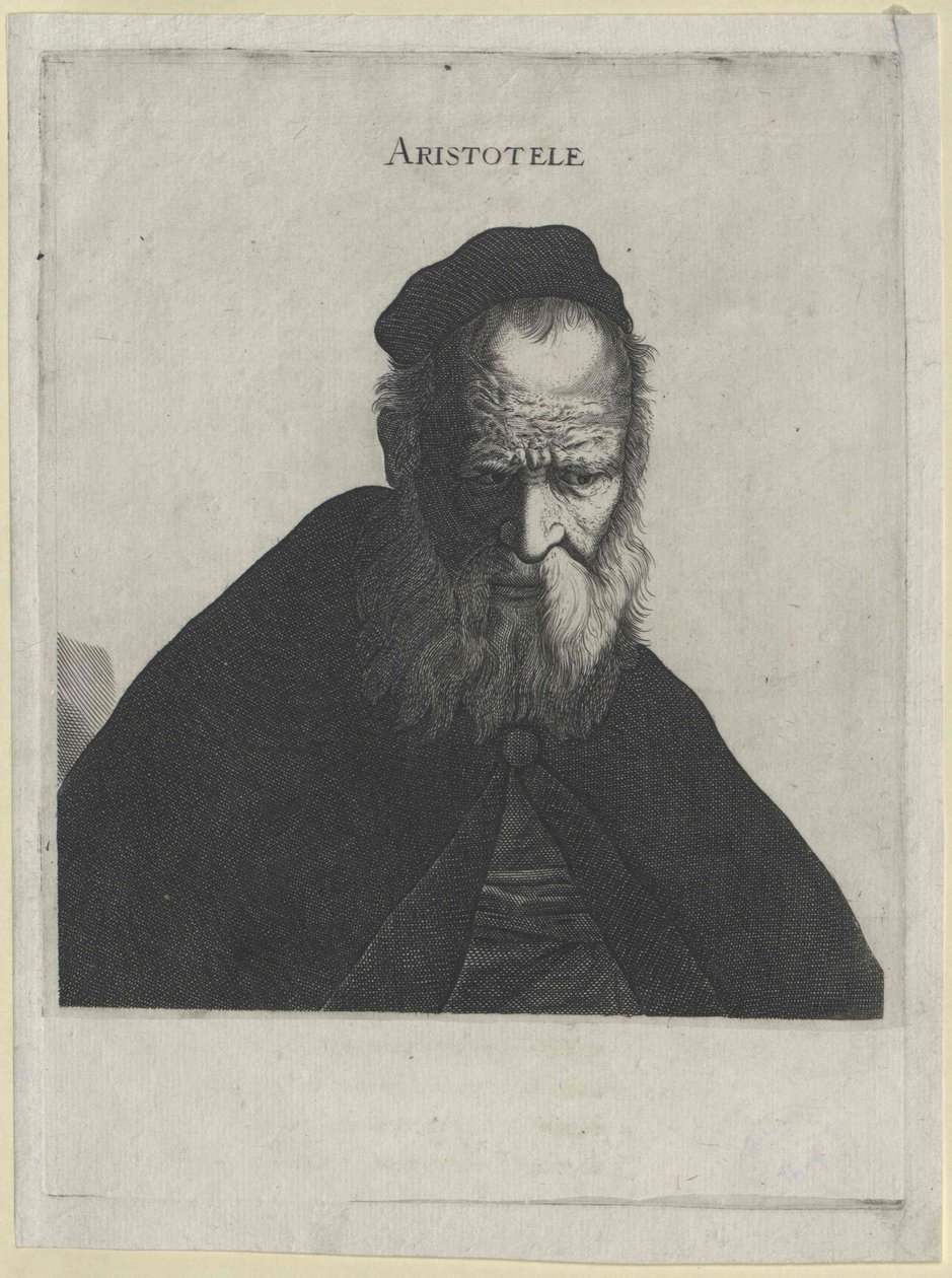 Aristoteles (tryck) av Artist Unknown