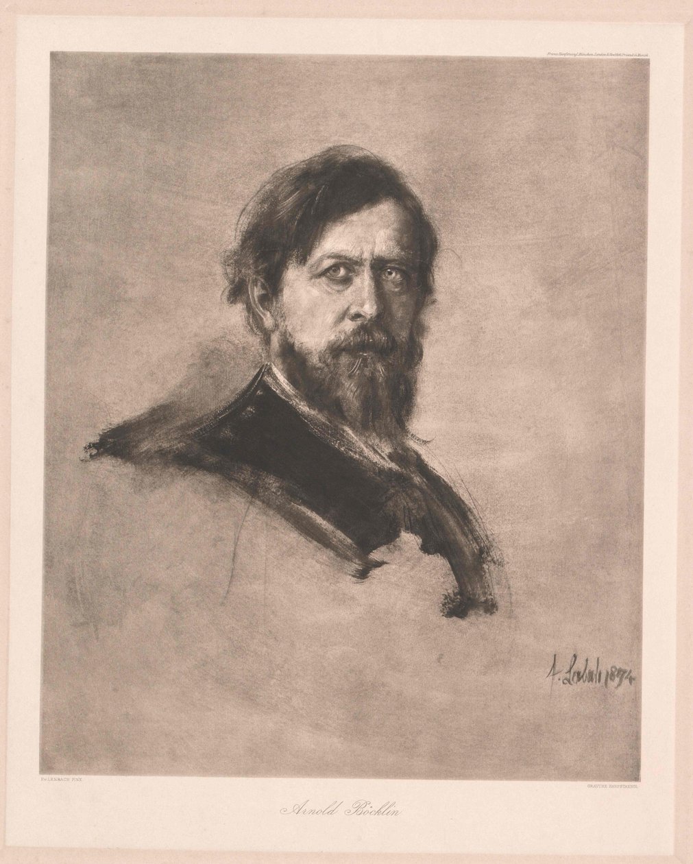 Arnold Boecklin av Artist Unknown