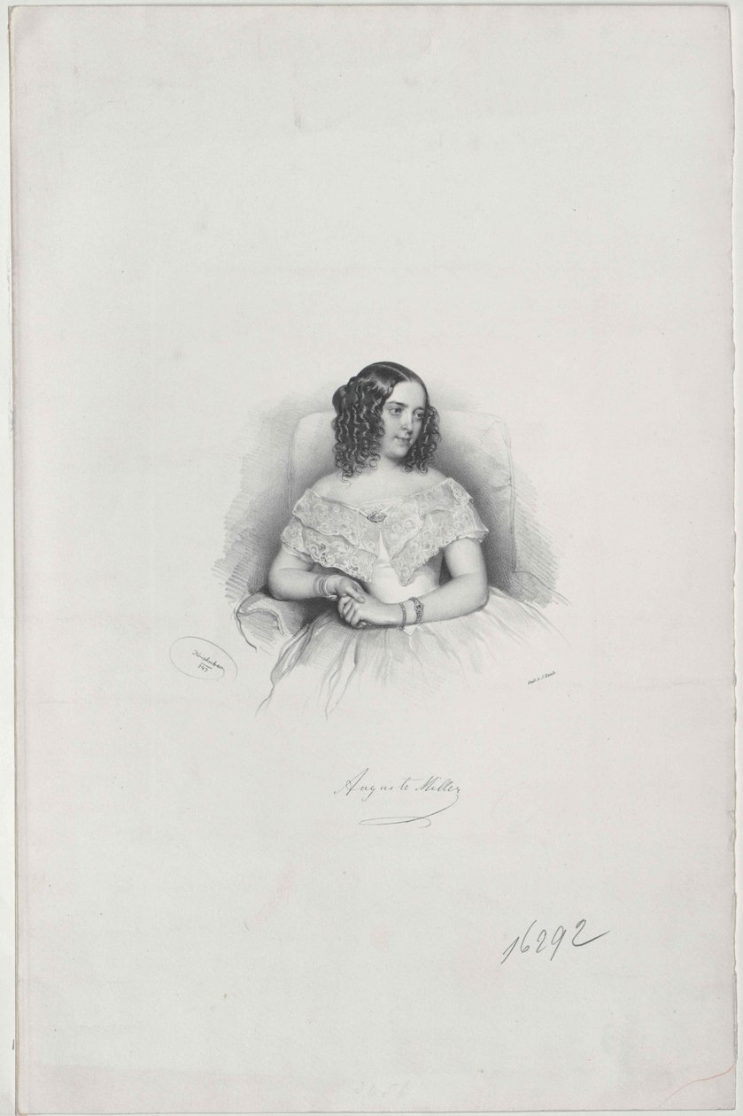 Auguste Mill av Artist Unknown
